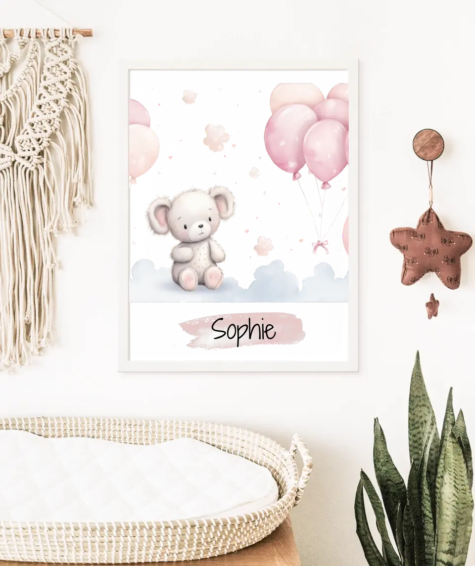 Poster - "Süßer Ballonzauber"