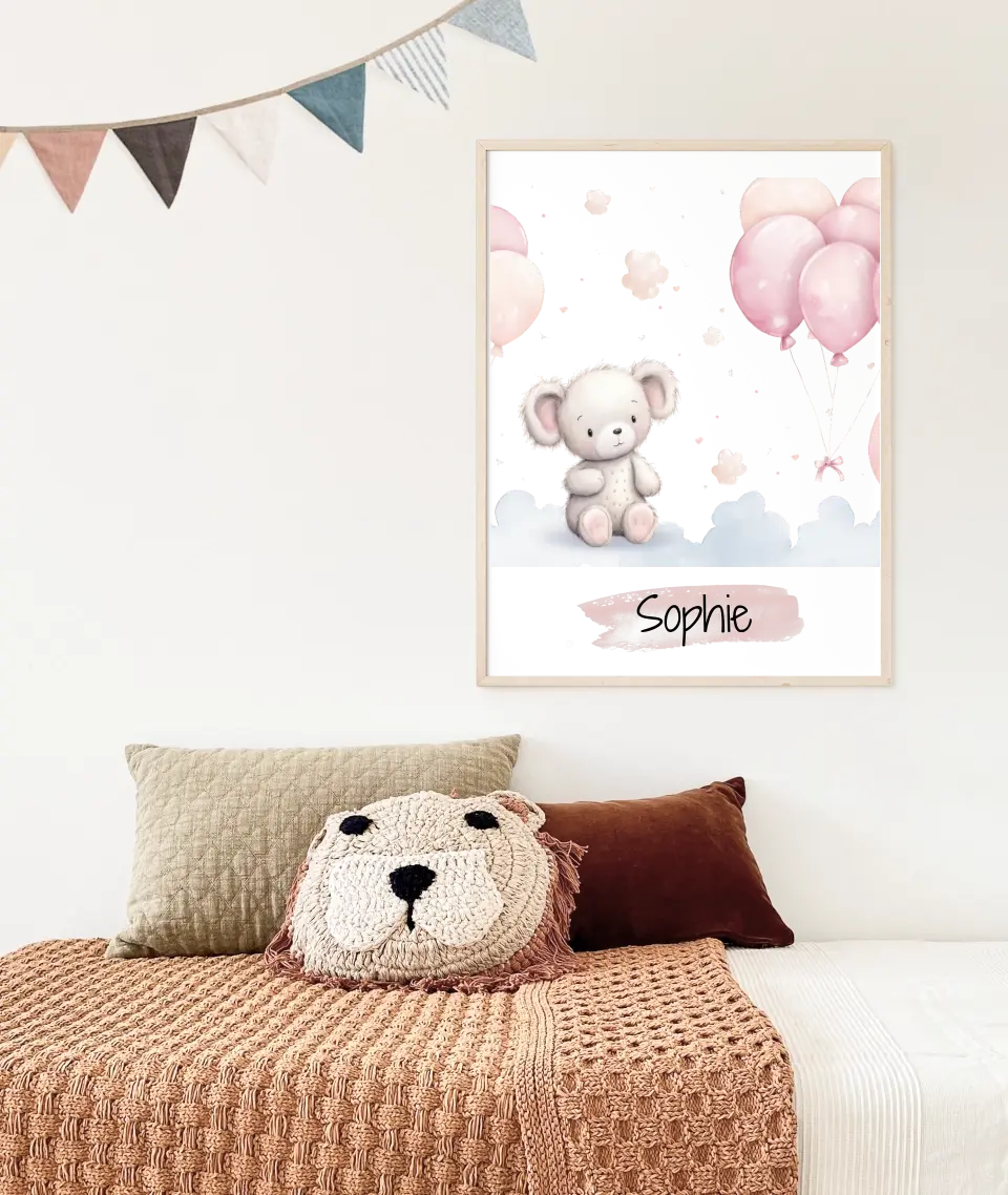 Poster - "Süßer Ballonzauber"