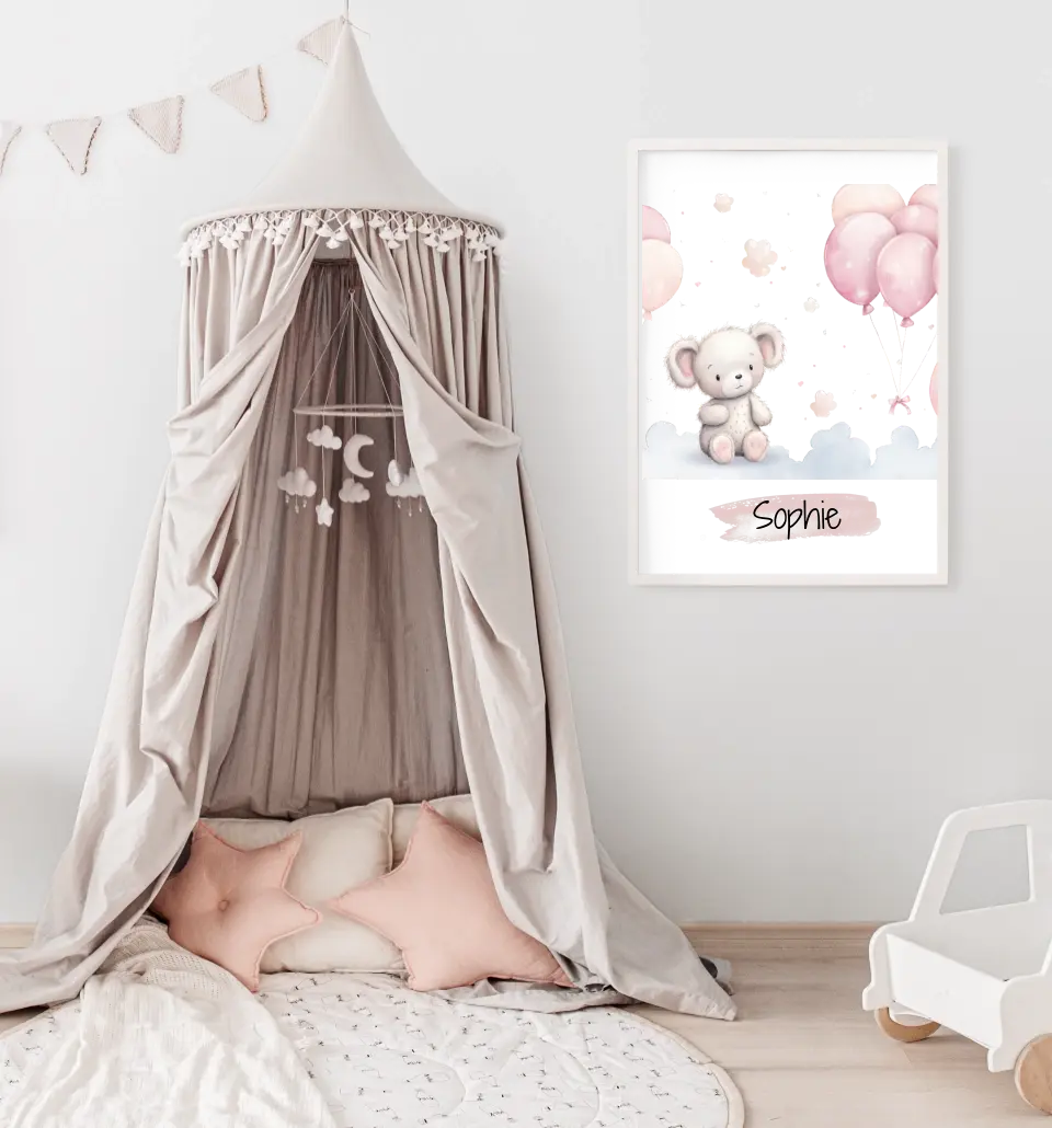 Poster - "Süßer Ballonzauber"