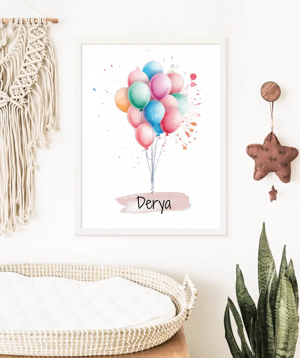 Poster - "Meine Ballonreise"