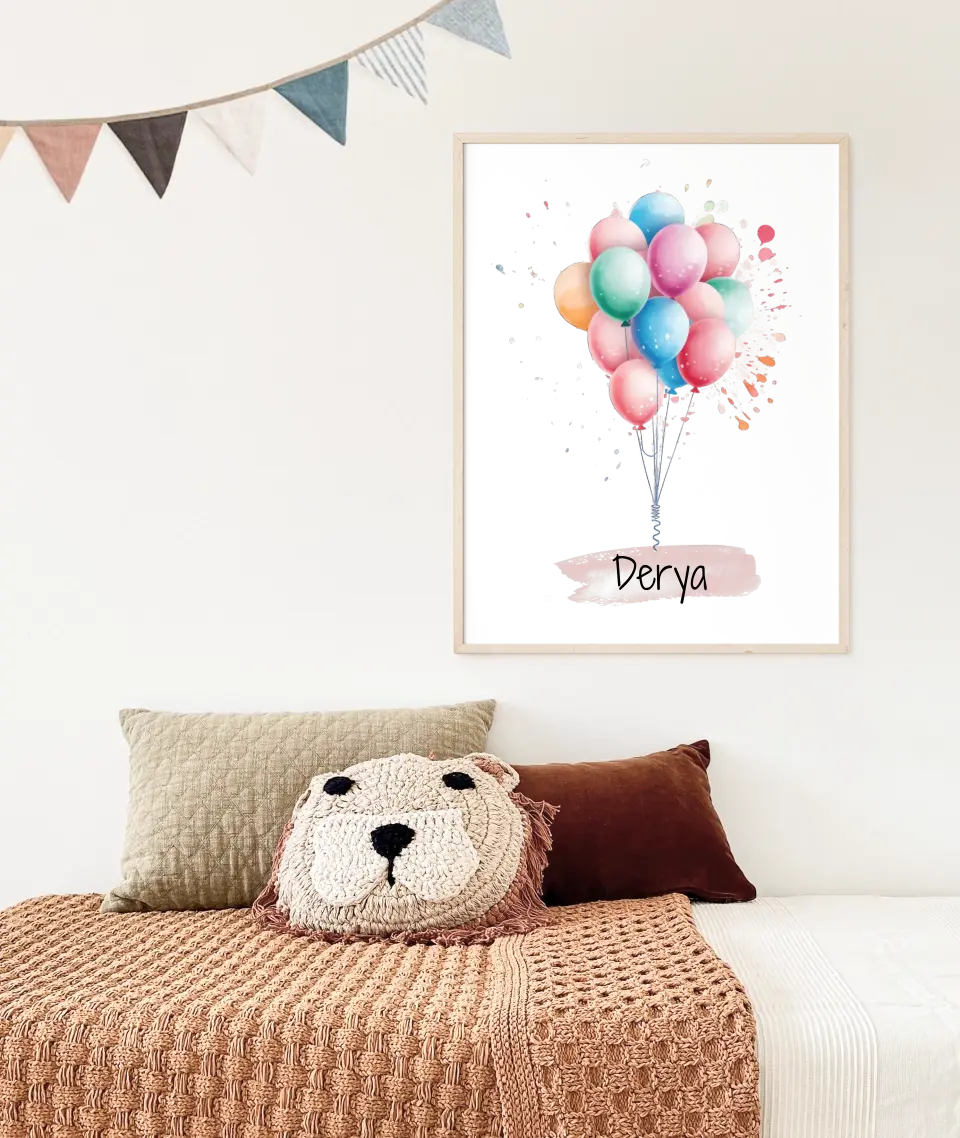 Poster - "Meine Ballonreise"
