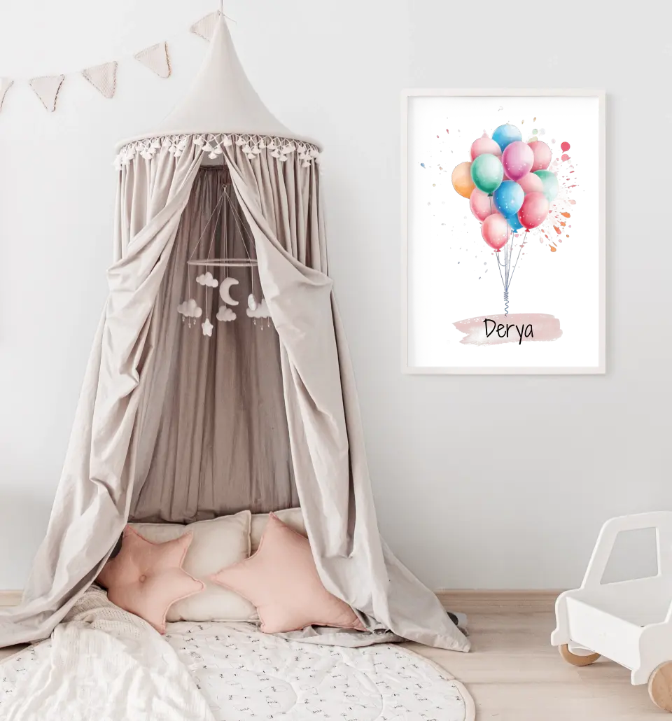 Poster - "Meine Ballonreise"