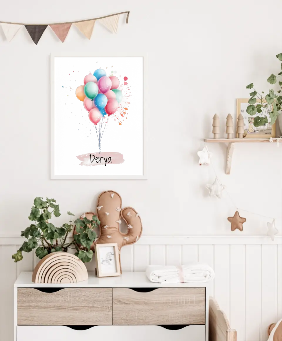 Poster - "Meine Ballonreise"