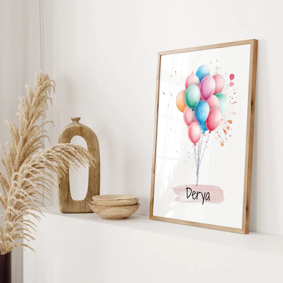 Poster - "Meine Ballonreise"