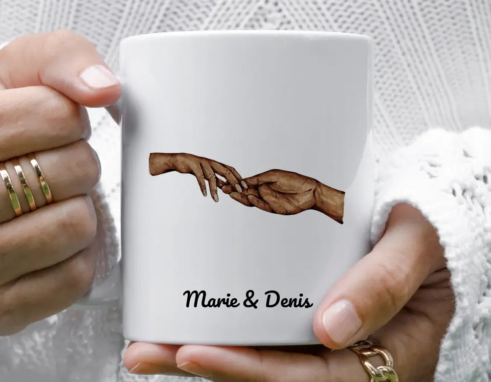 Tasse - "Hand in Hand"