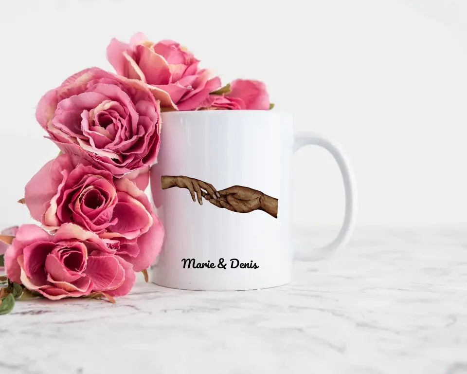 Tasse - "Hand in Hand"
