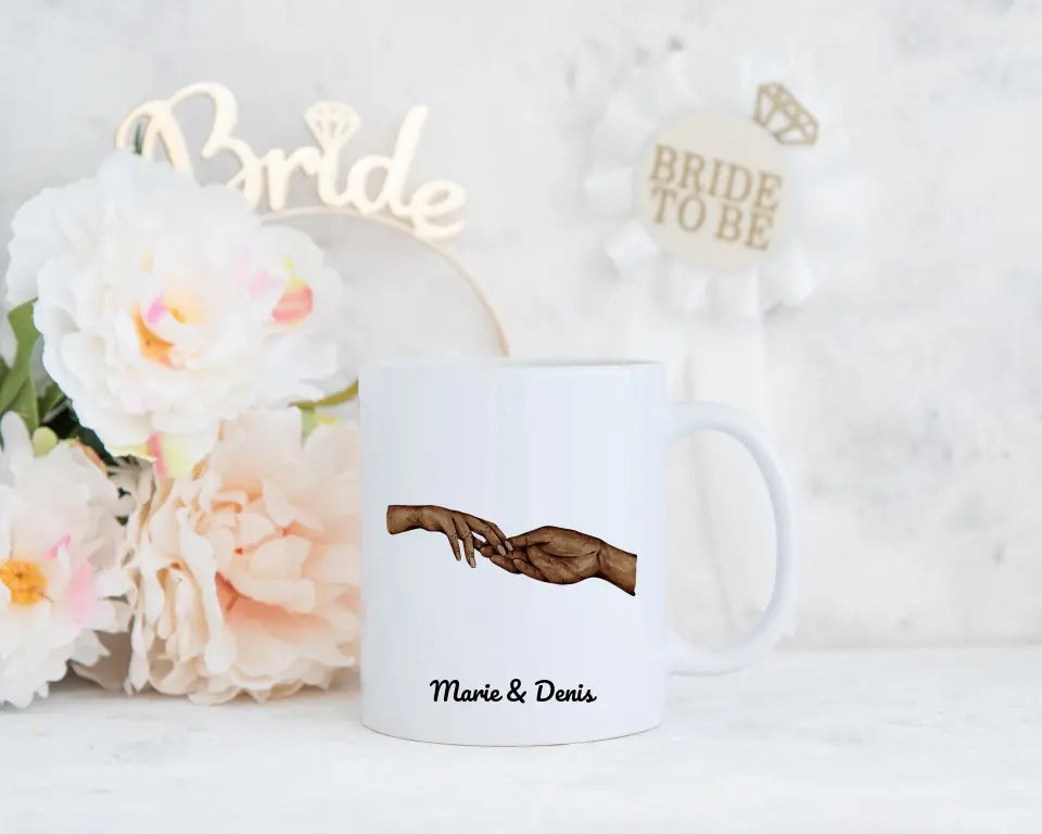 Tasse - "Hand in Hand"