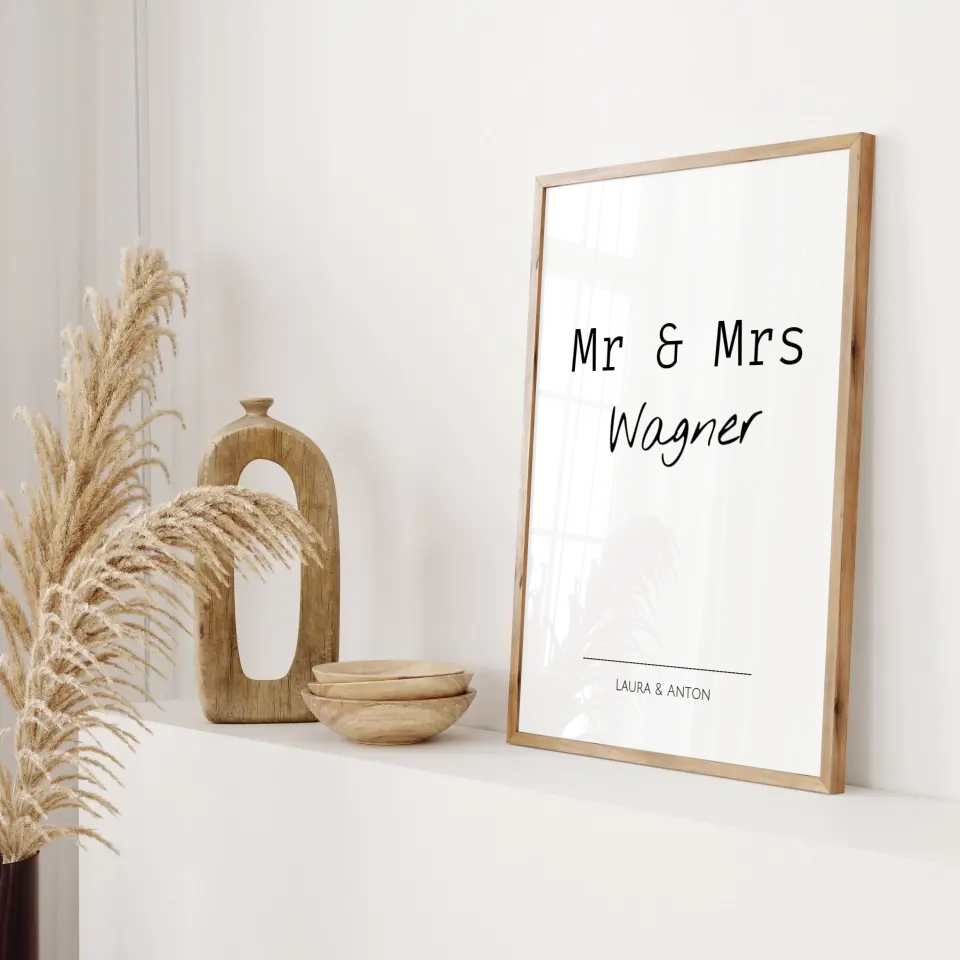 Poster - "Mr & Mrs"