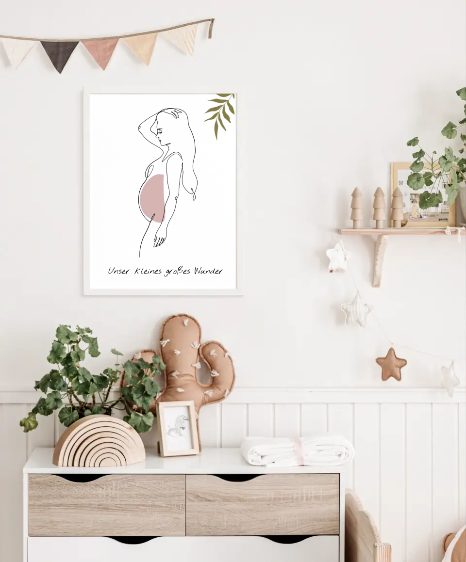 Poster - "Kugelbauch"