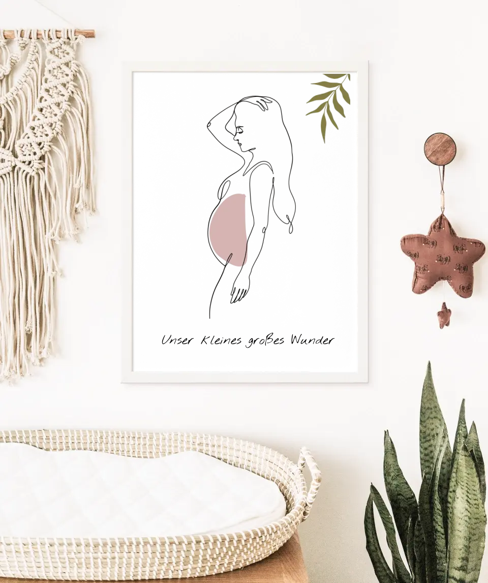 Poster - "Kugelbauch"