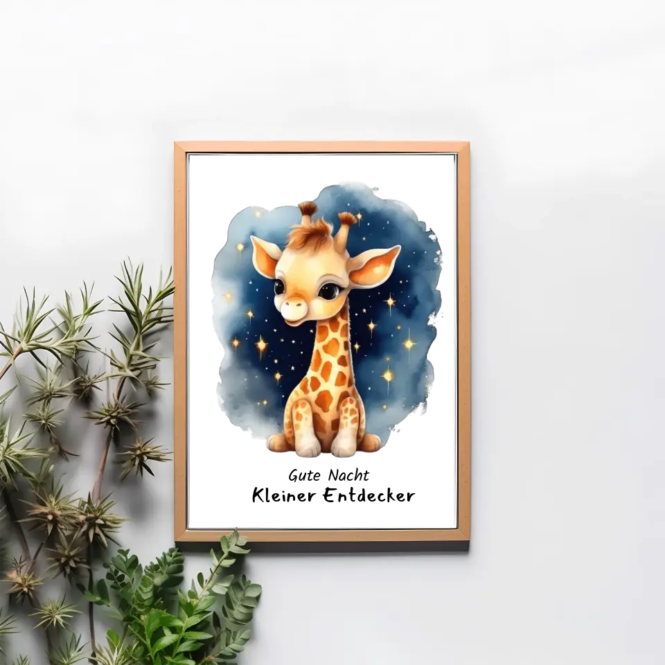 Poster - "Gute Nacht"