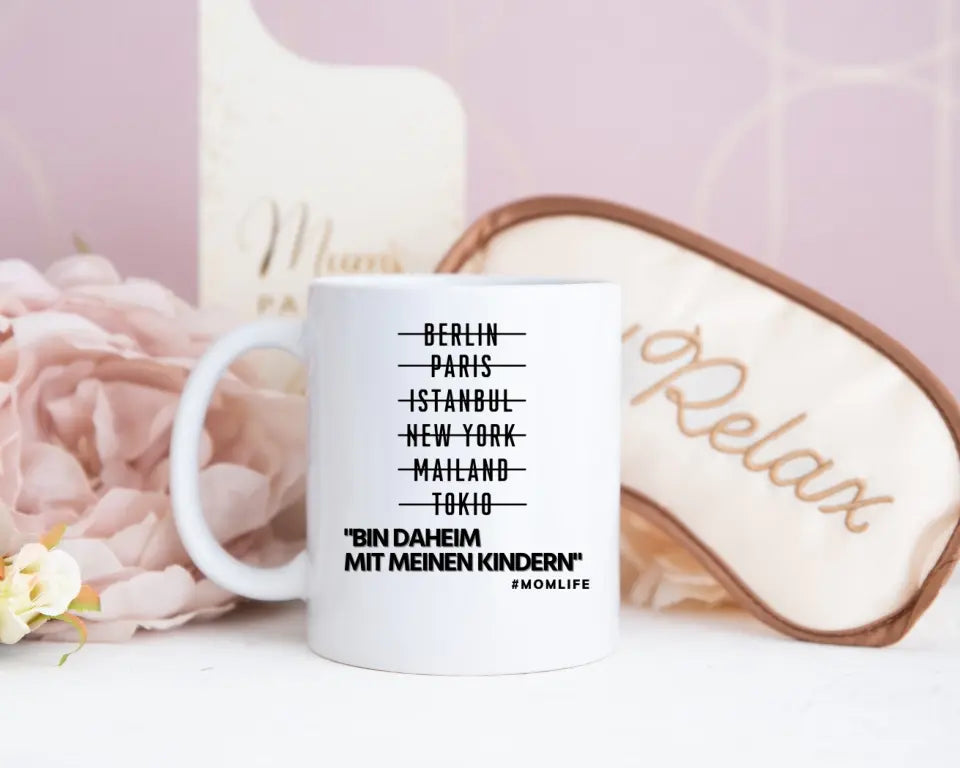 Tasse - "#Momlife"