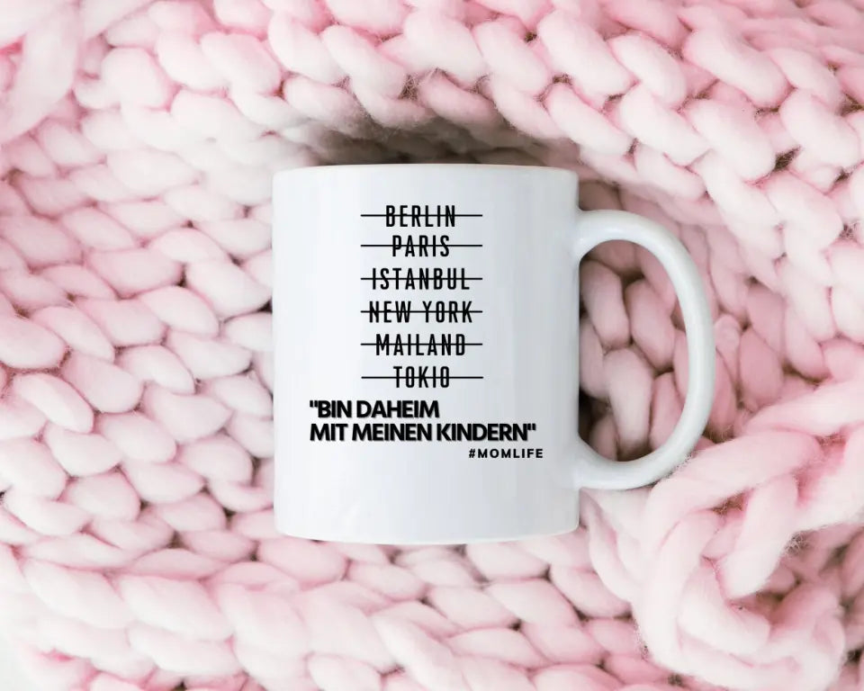 Tasse - "#Momlife"