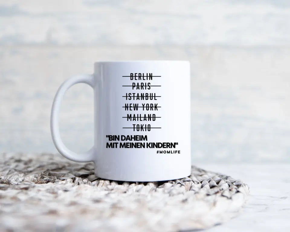 Tasse - "#Momlife"