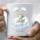 Tasse - "Wolkenfreunde"