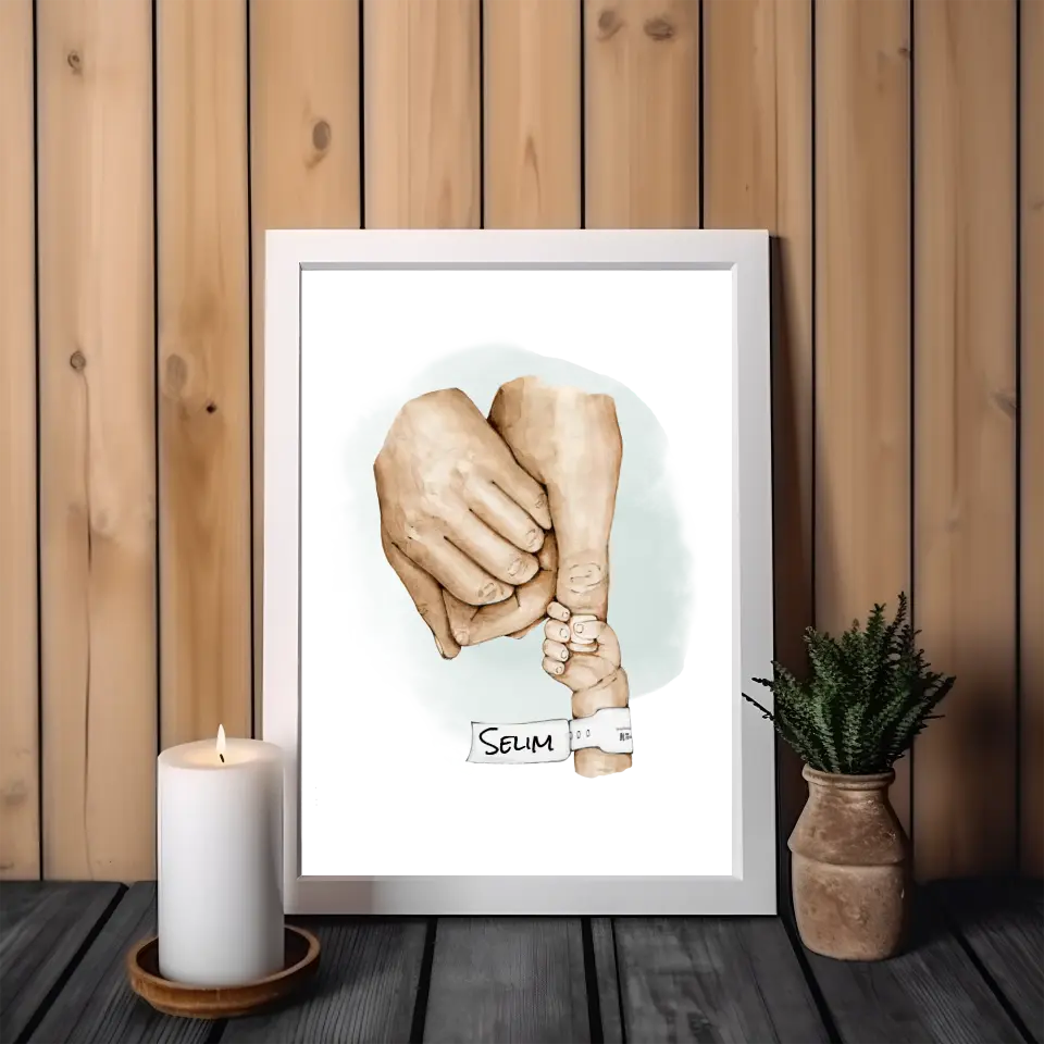 Poster - "Welcome little one"