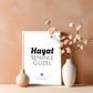 Poster - "Hayat"