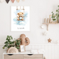 Poster - "Wolkenfreunde-Teddy"