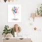 Poster -  "Meine Ballonreise"