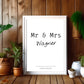 Poster - "Mr & Mrs"
