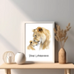 Poster - "Löwenmama"