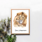 Poster - "Löwenpapa"
