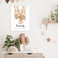 Poster (1-2 Kinder auswählbar) - "Family"