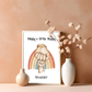 Poster (1-4 Kinder auswählbar) - "Team Papa"